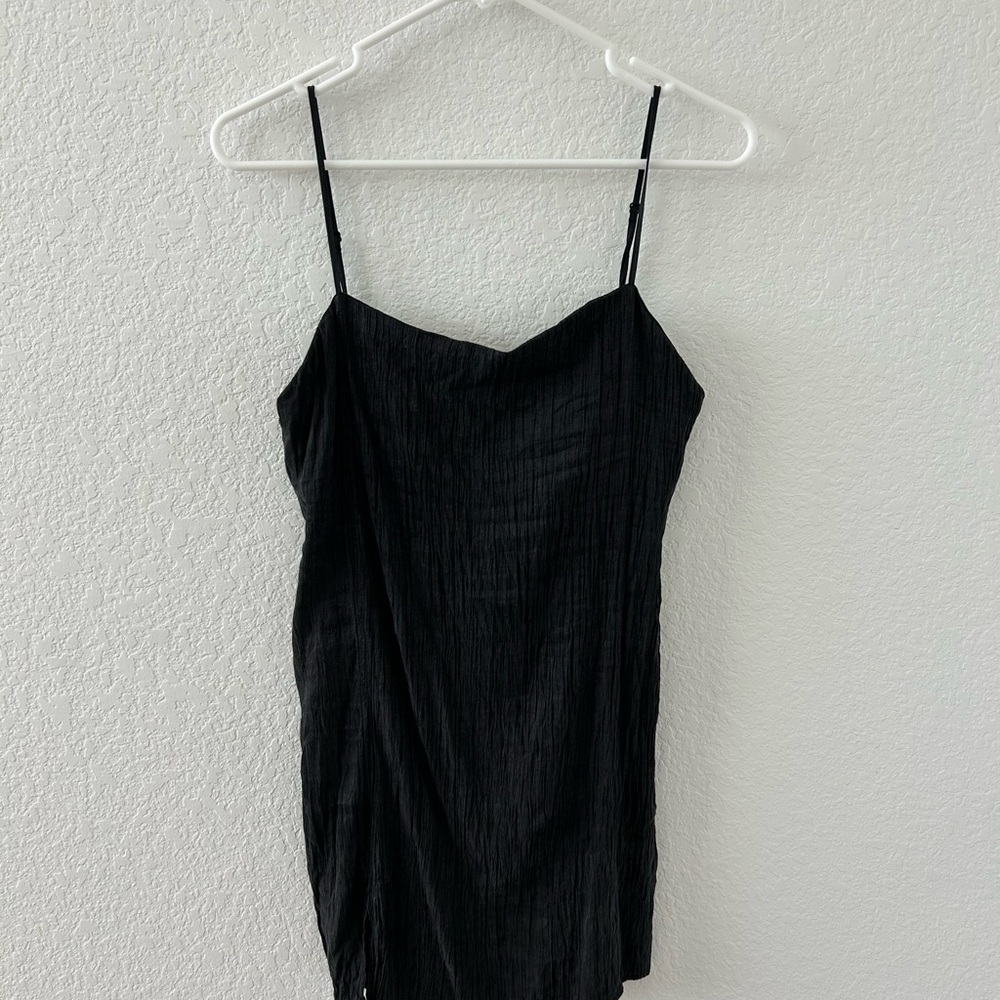 Zara Charcoal Textured Top